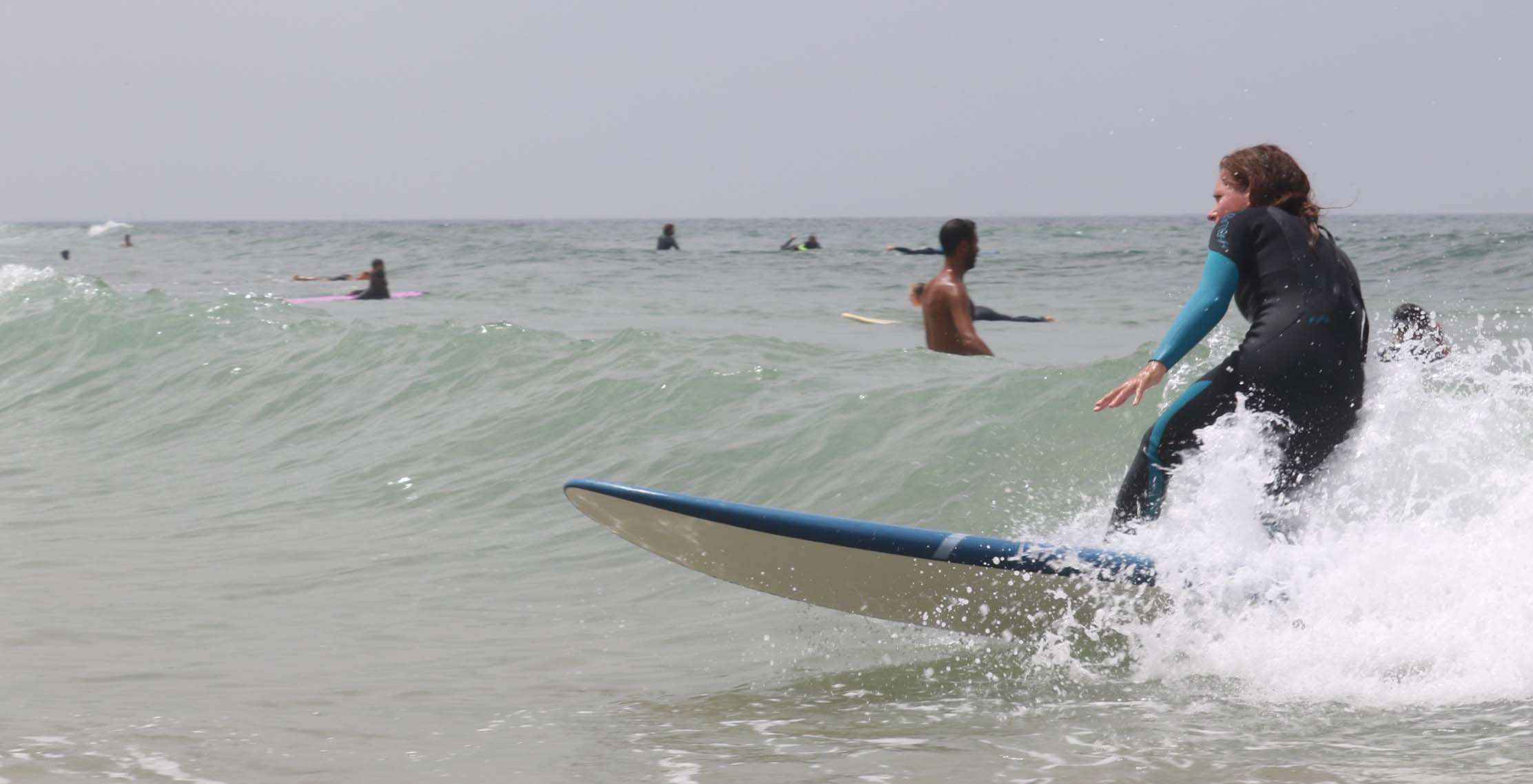 Sally Kirby Surfing Africa