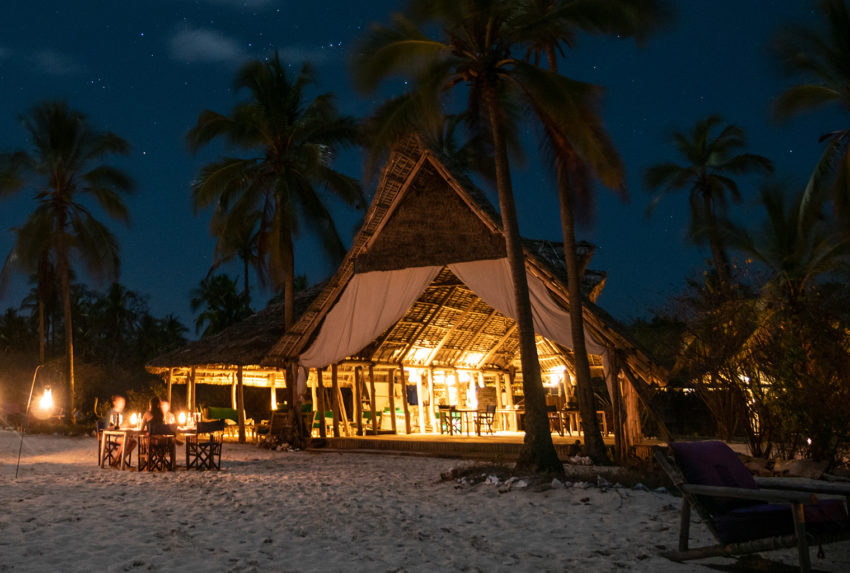 Tanzania-Fanjove-Private-Island-Exterior-Night