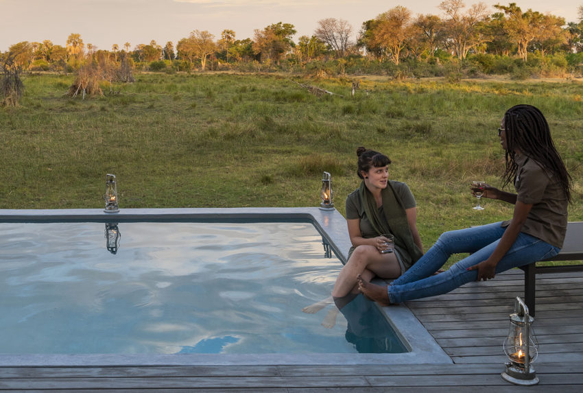 Botswana-Gomoti-Plains-Private-Camp-Pool