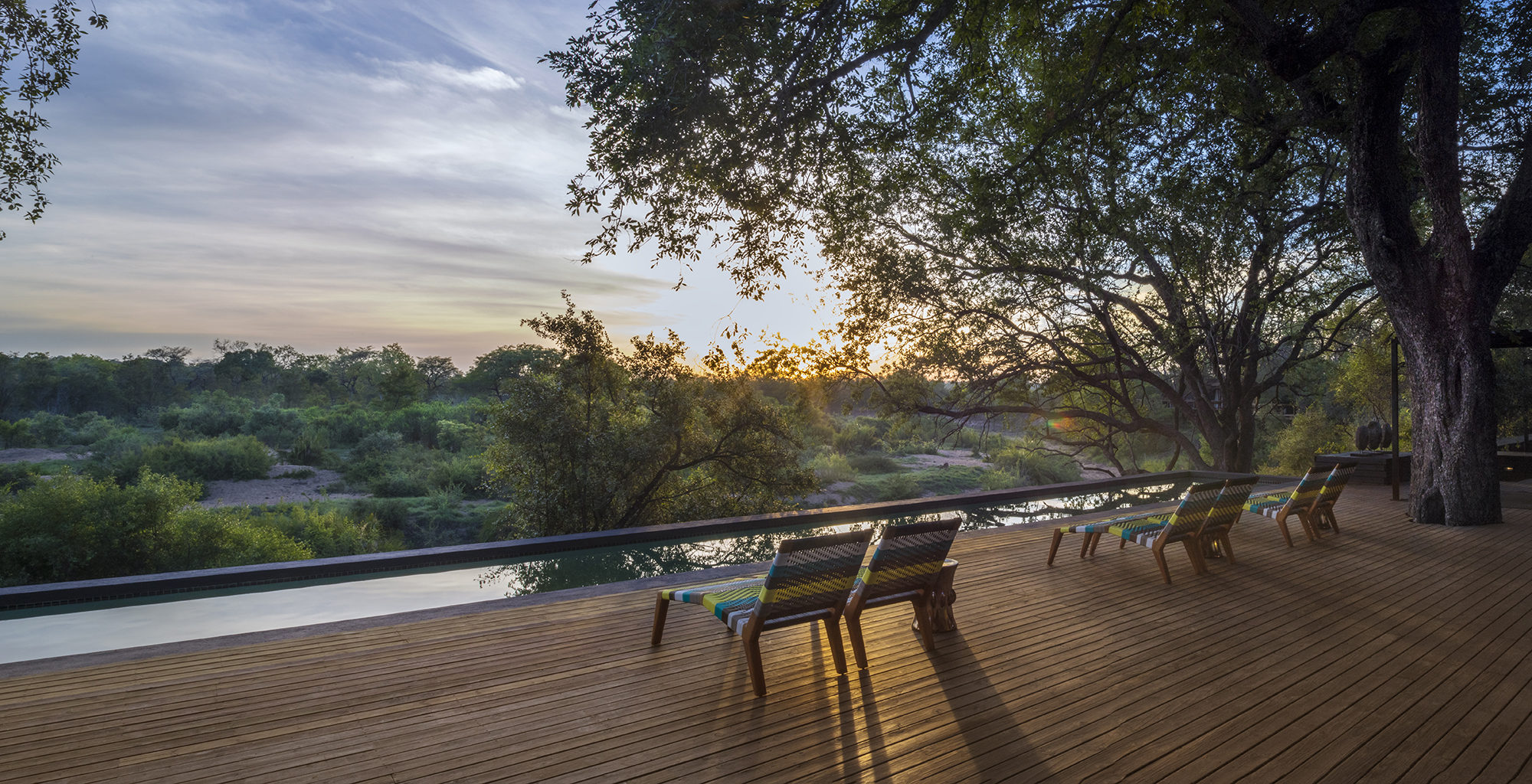South-Africa-Silvan-Safari-Deck-View-Sunset