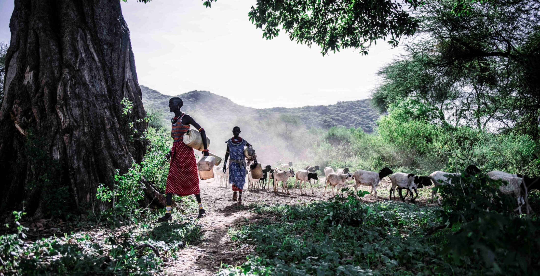 Samburu women in northern Kenya